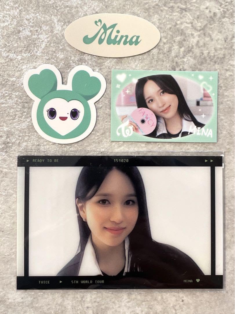 Amazon.co.jp: ソウルコン限定品TWICE ミナ ラキドロ ステッカー